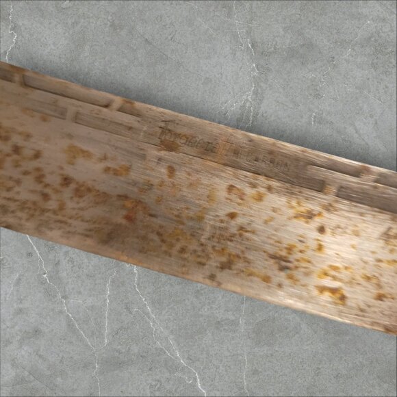 Vintage ~12" Forgecraft Hi-Carbon Chef Knife USA - 1970s - Picture 3 of 3